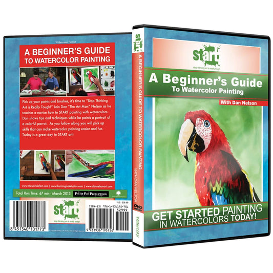 "A Beginner’s Guide to Watercolors" DVD with Dan Nelson
